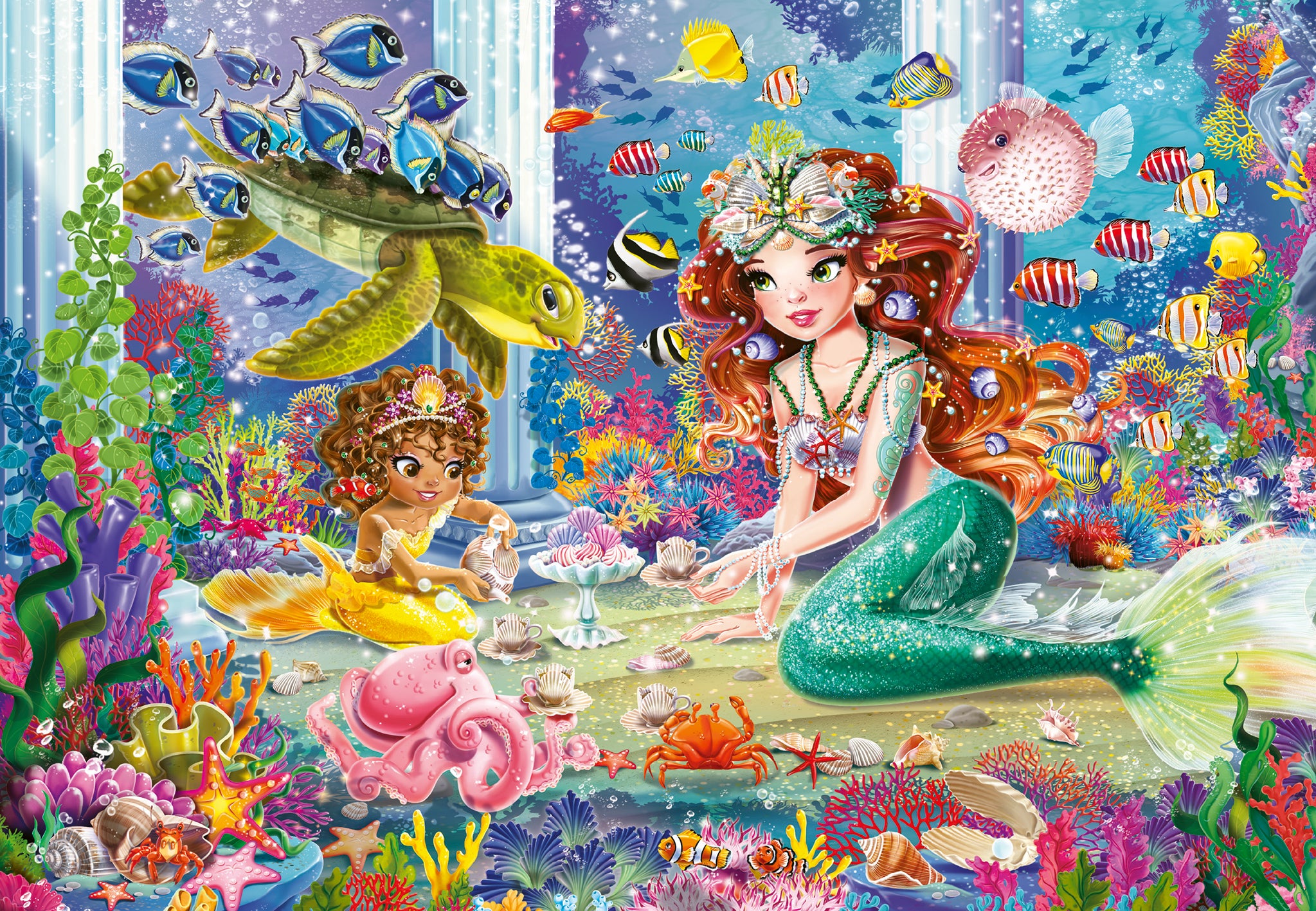 Ravensburger Puzzle 2X24 Ud Sirenas