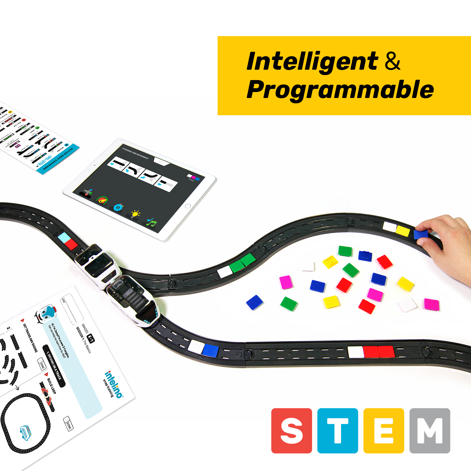 Juego De Inicio De Tren Inteligente Intelino J-1