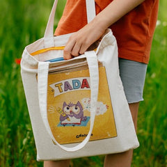 Bolso Tote Tada Con Cremallera