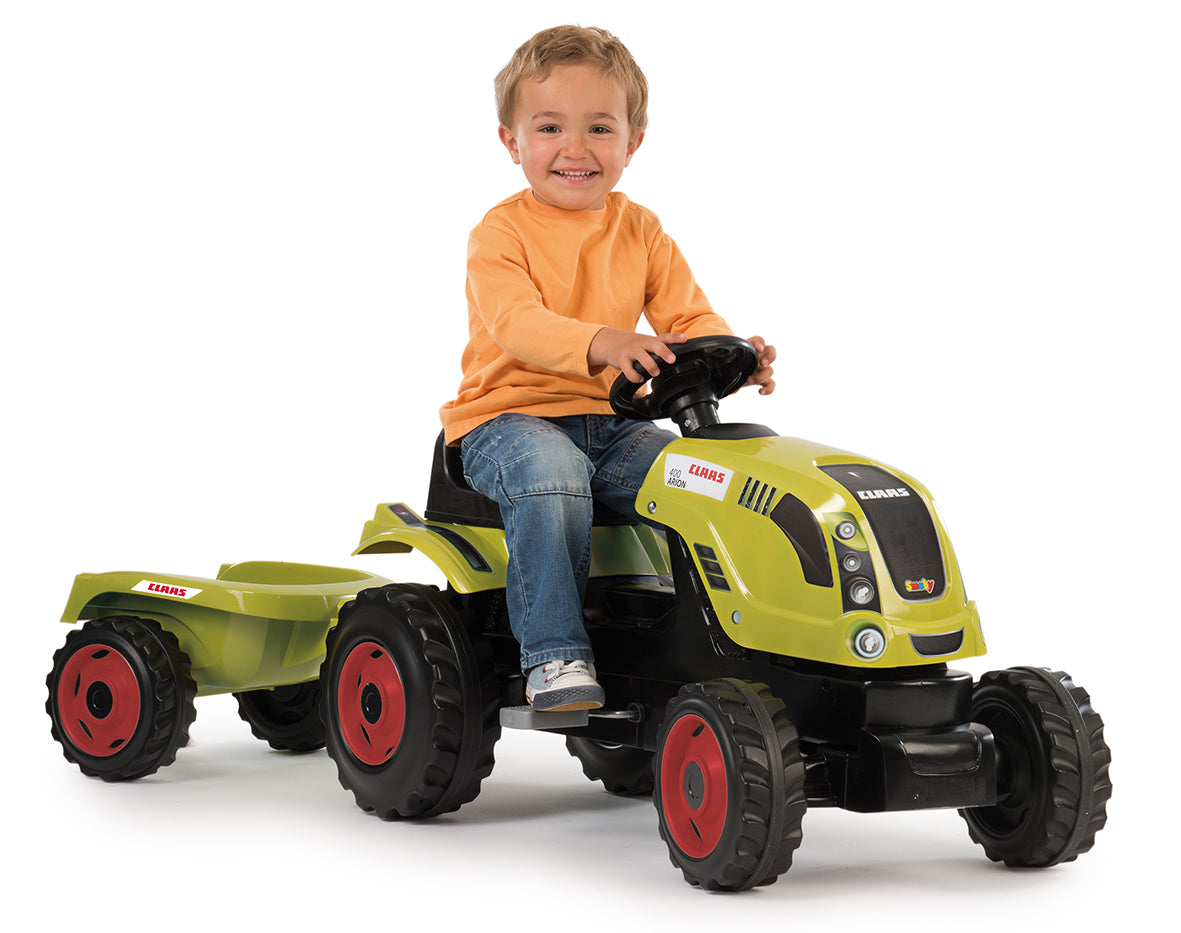 Tractor+Remolque Smoby Claas Farmer Xl