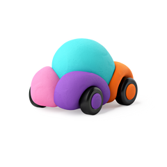 Hey Clay Plastilina Happy Cars Con Ruedas