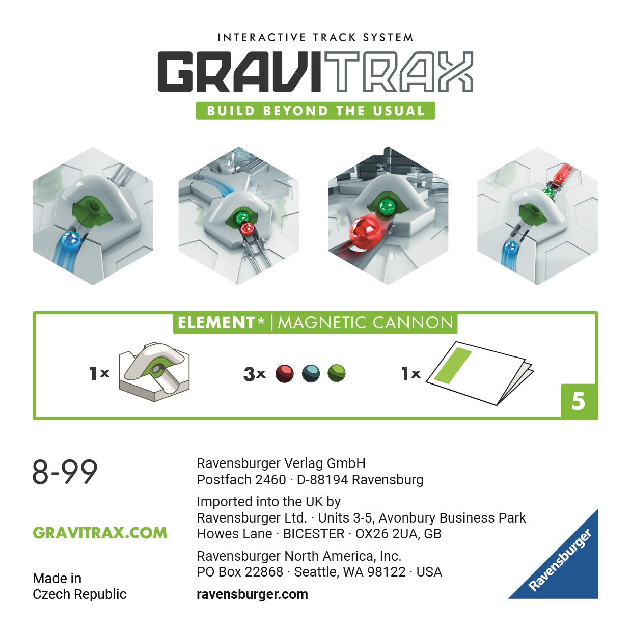 Cañón Magnético Ravensburger Gravitrax