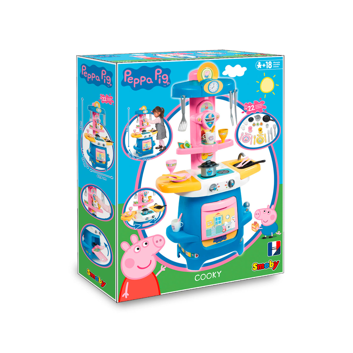 Cocina Smoby Peppa Pig Cooky