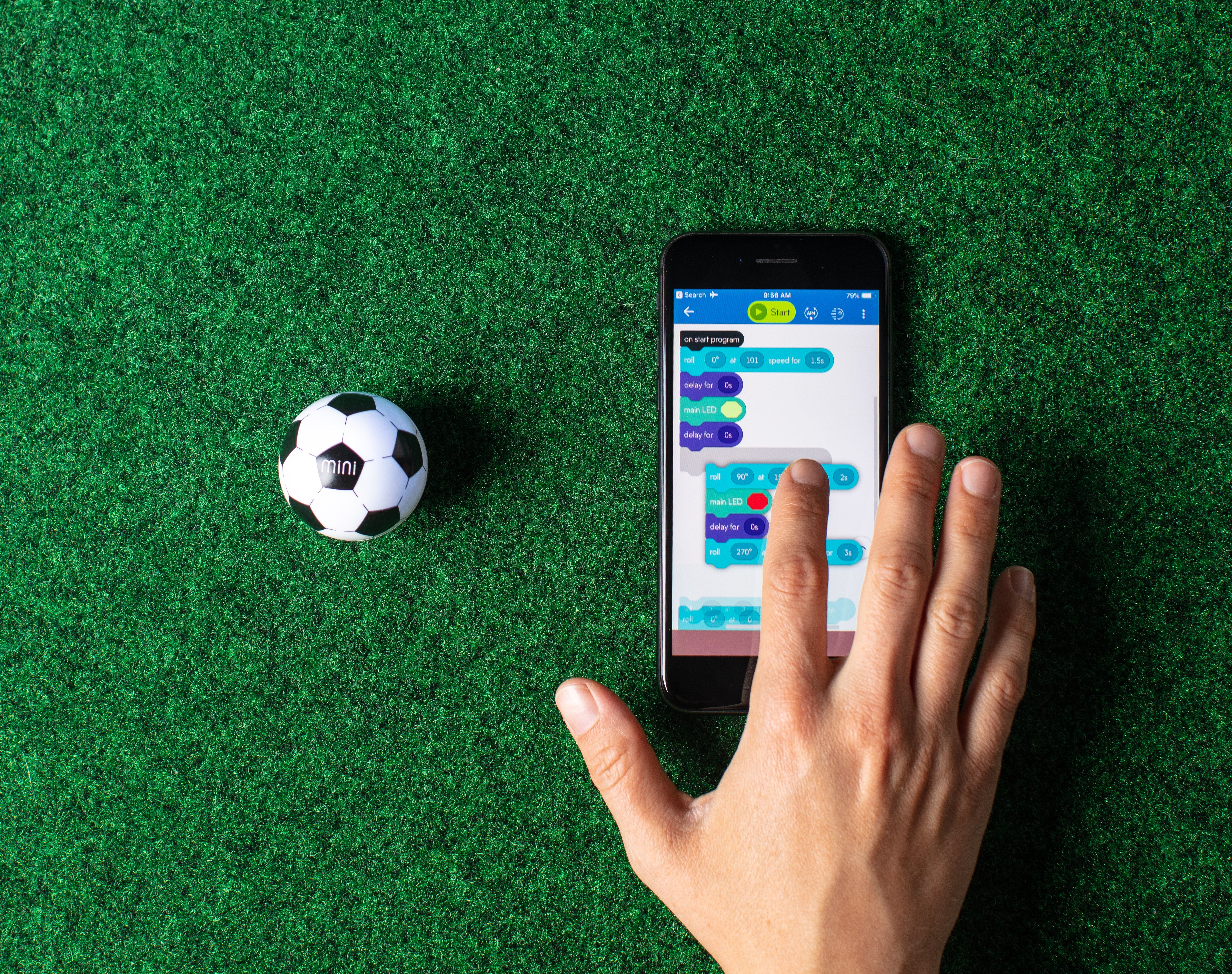 Sphero Mini Robot Ball: Tema De Fútbol