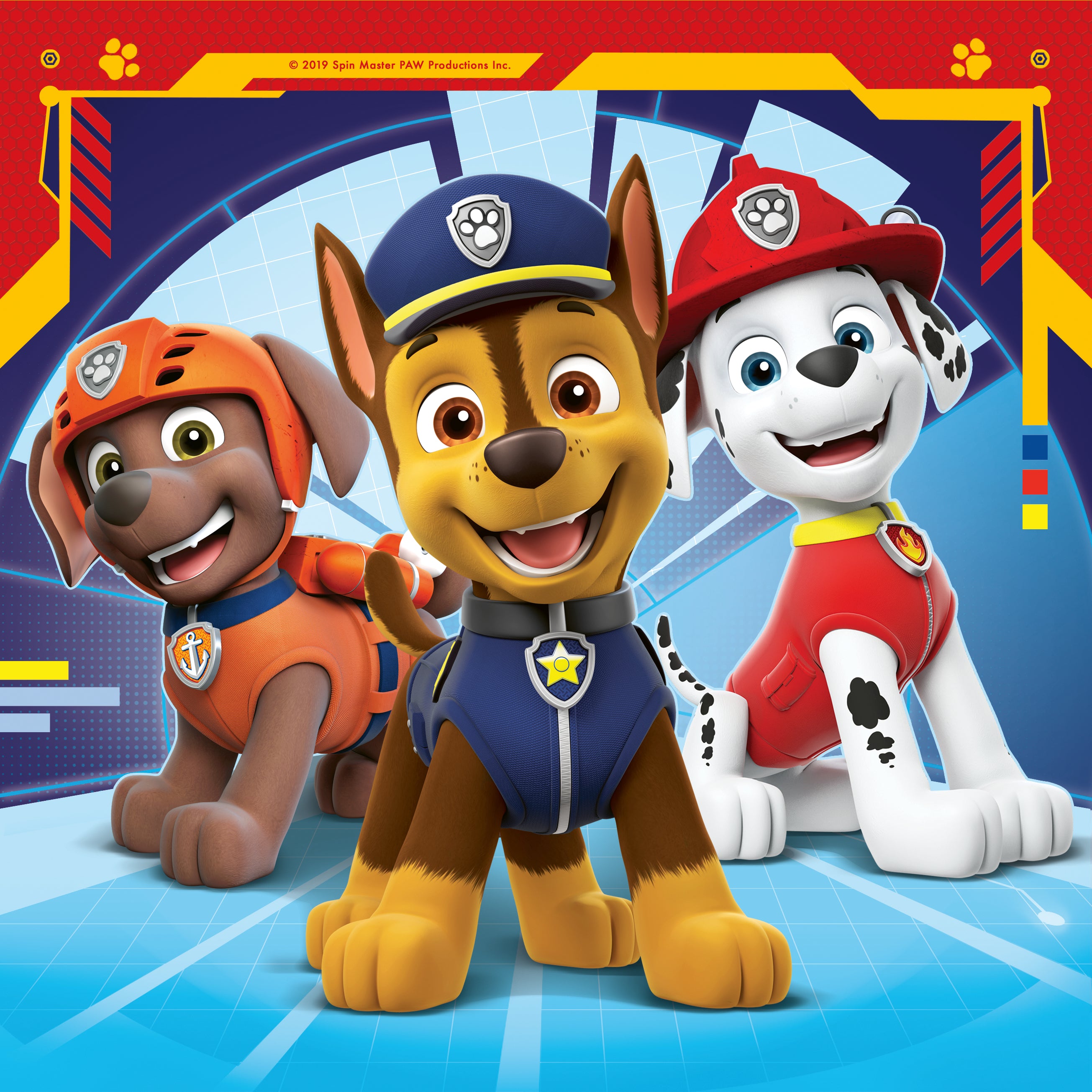 Ravensburger Puzzle 3X49 Ud Cachorros Patrulla Canina