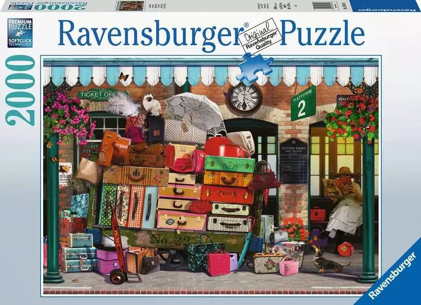 Ravensburger Puzzle 2000 Pc Viaje Ligero