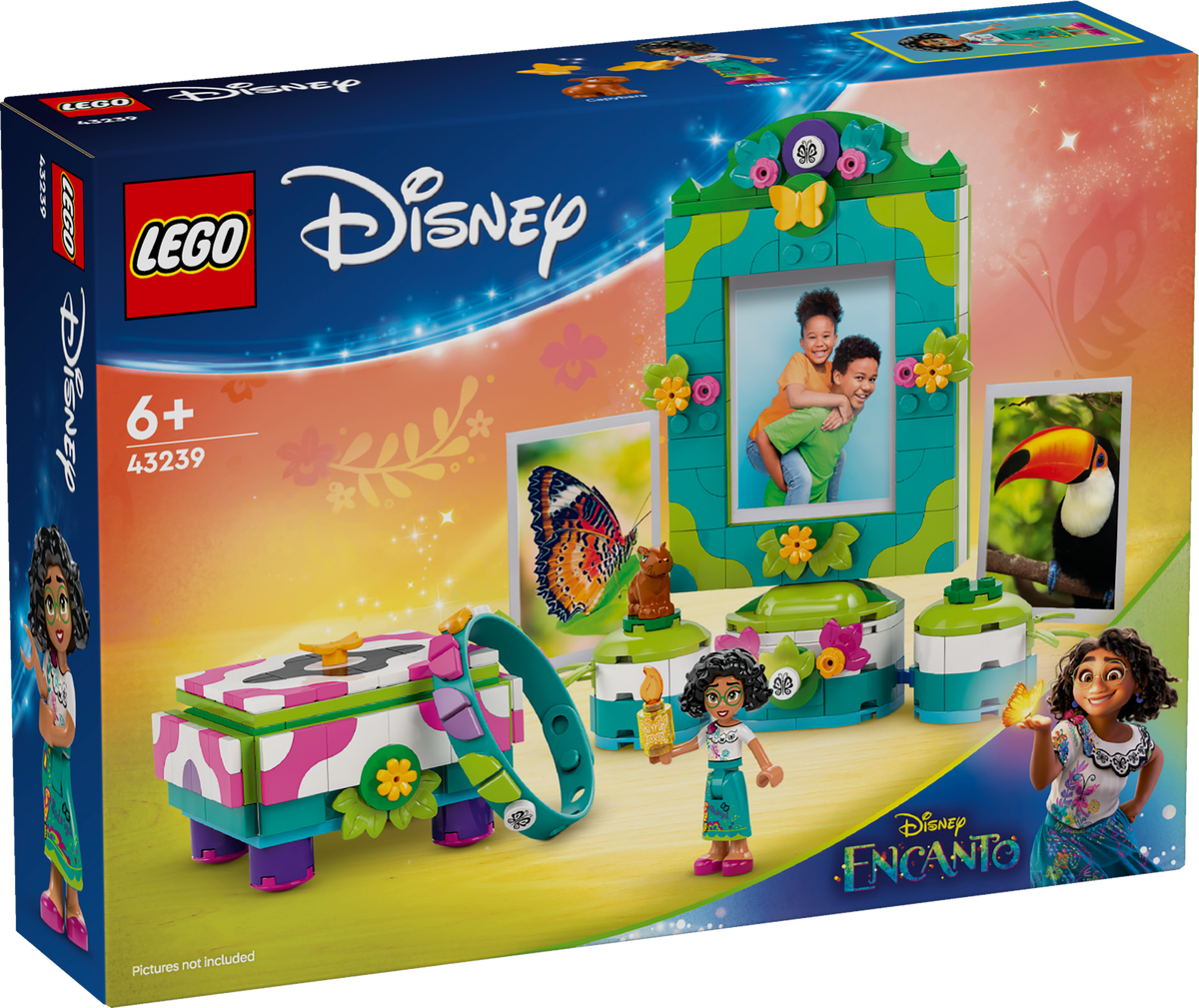 Marco de fotos y joyero de LEGO Disney Mirabel