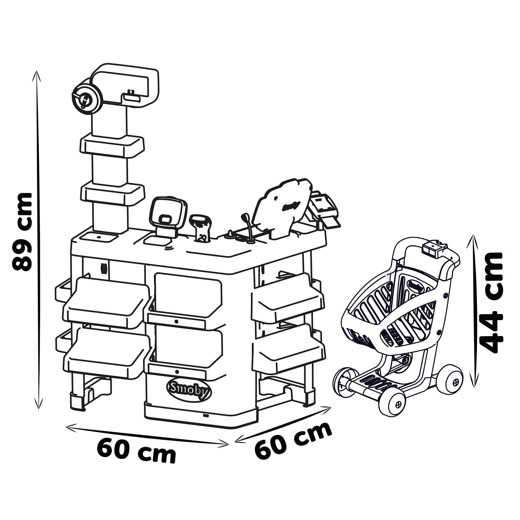 Supermercado Smoby