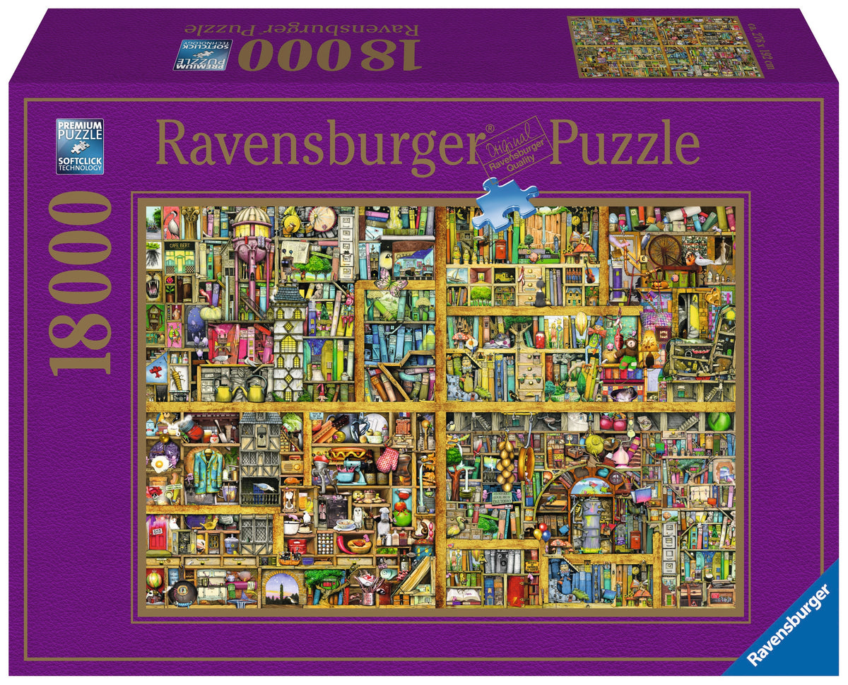 Ravensburger Puzzle 18000 Pc Estantería Mágica