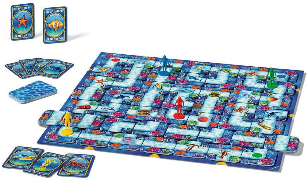 Juego de mesa Ravensburger Laberinto del océano