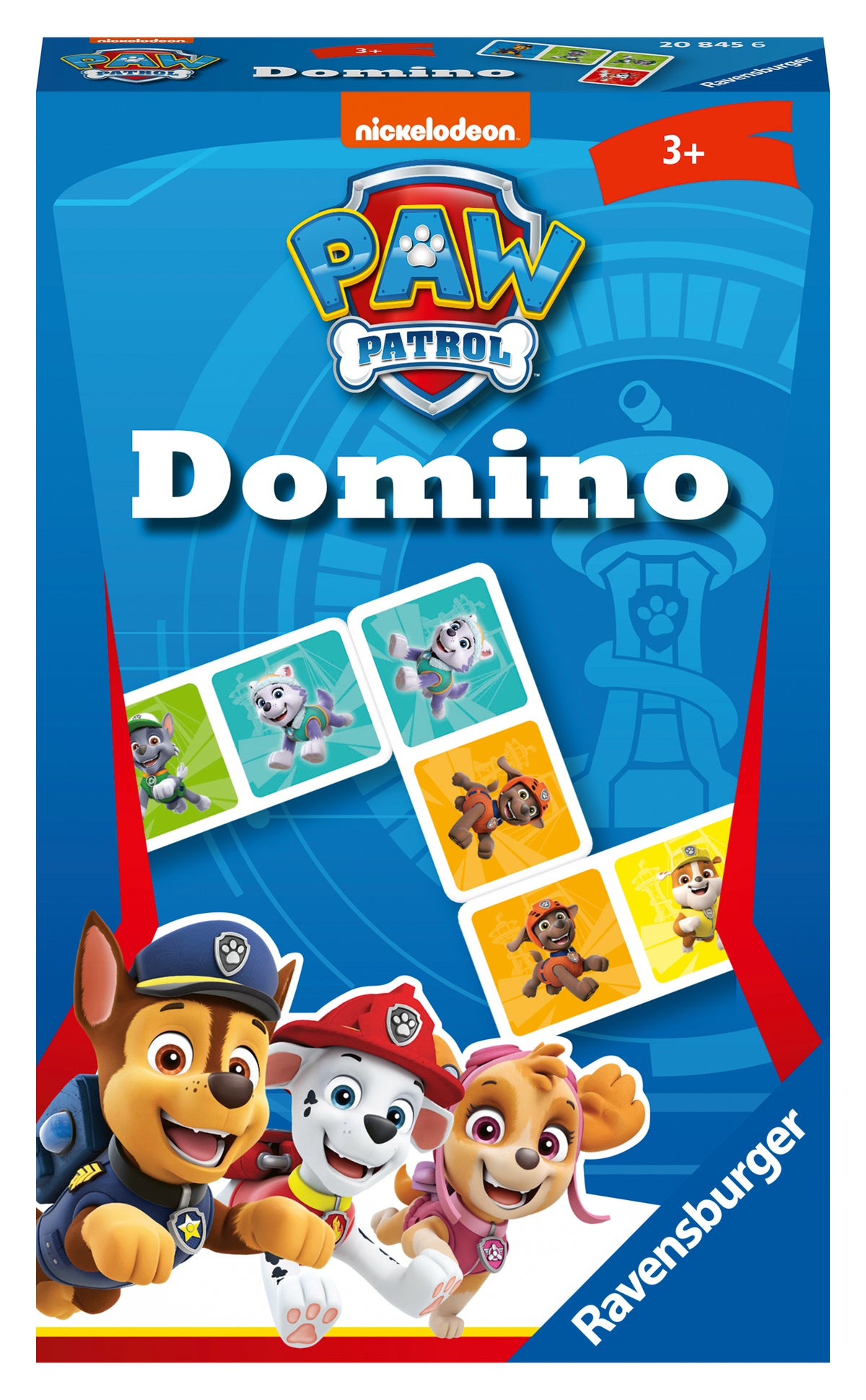 Ravensburger Juego De Mesa Paw Patrol Dominó