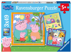 Ravensburger Puzzle 3X49 Ud Peppa Pig