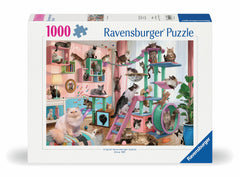 Ravensburger Puzzle 1000 Piezas El Paraíso De La Habitación De Los Gatos