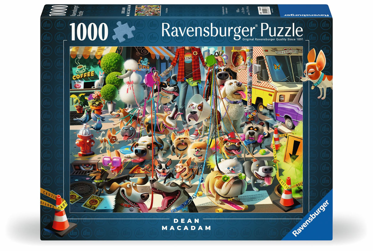 Ravensburger Puzzle 1000 Piezas Paseador De Perros