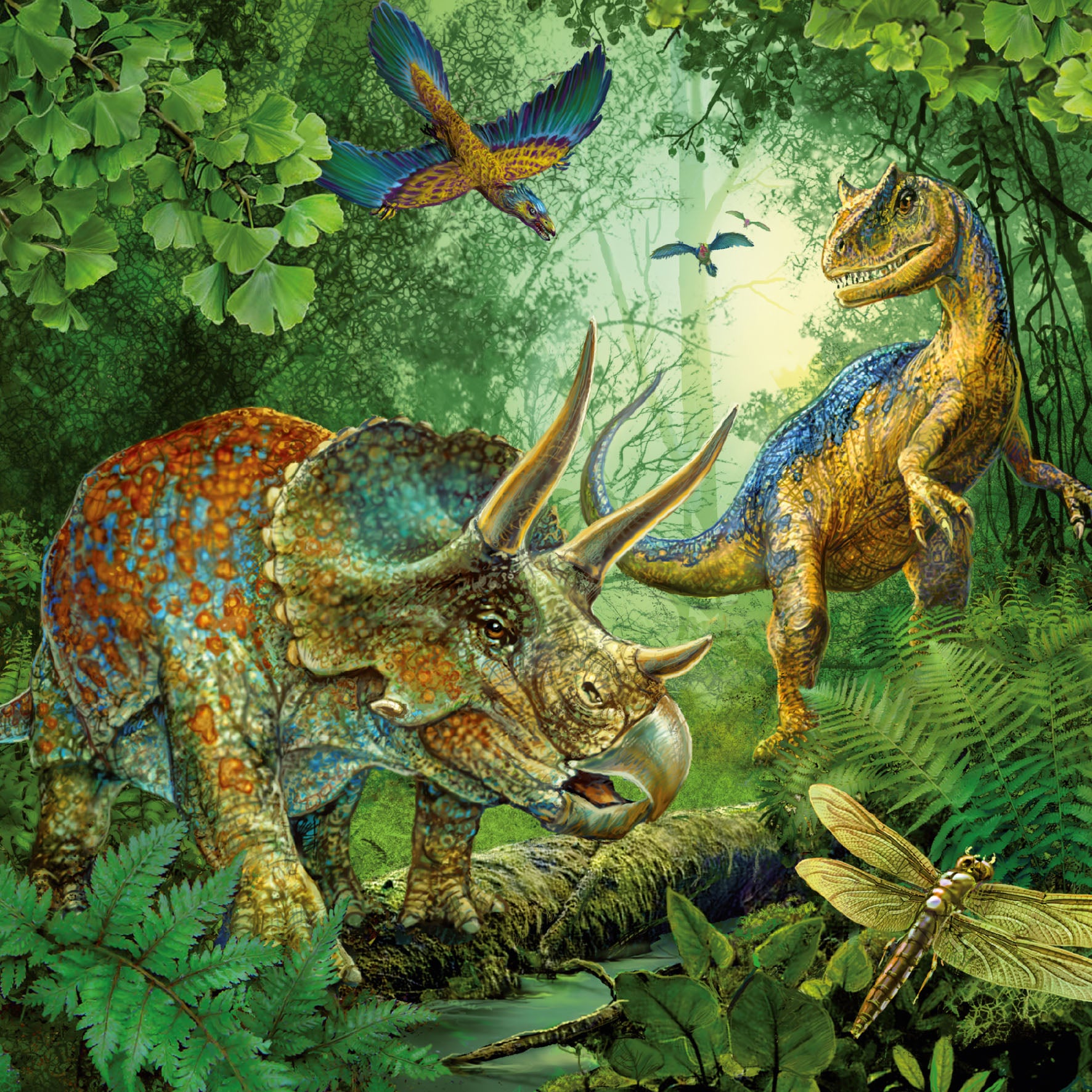 Ravensburger Puzzle 3X49 Pz Dinosaurios