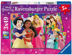 Ravensburger Puzzle 3X49 Ud Princesas Disney