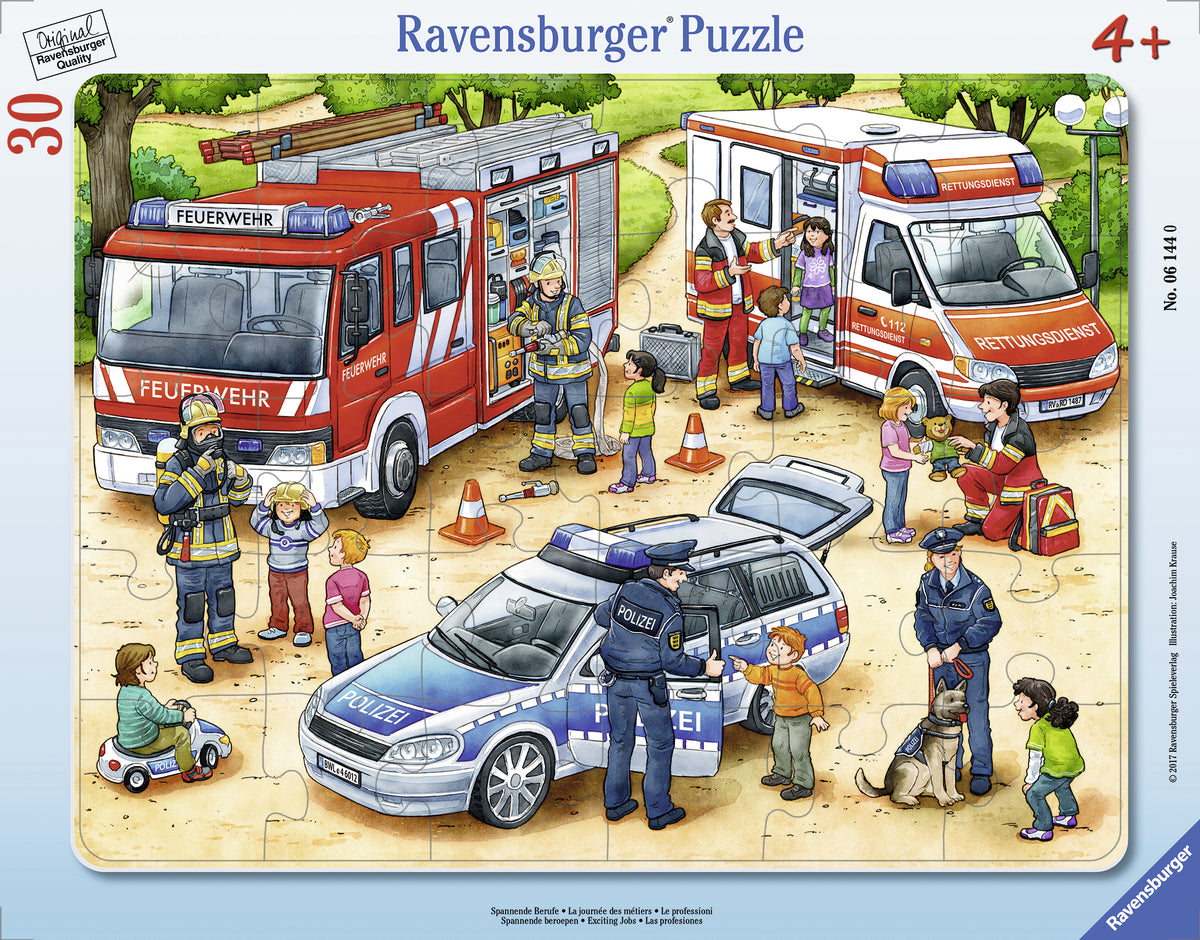 Ravensburger Frame Puzzle 30 Piezas Trabajos Especiales