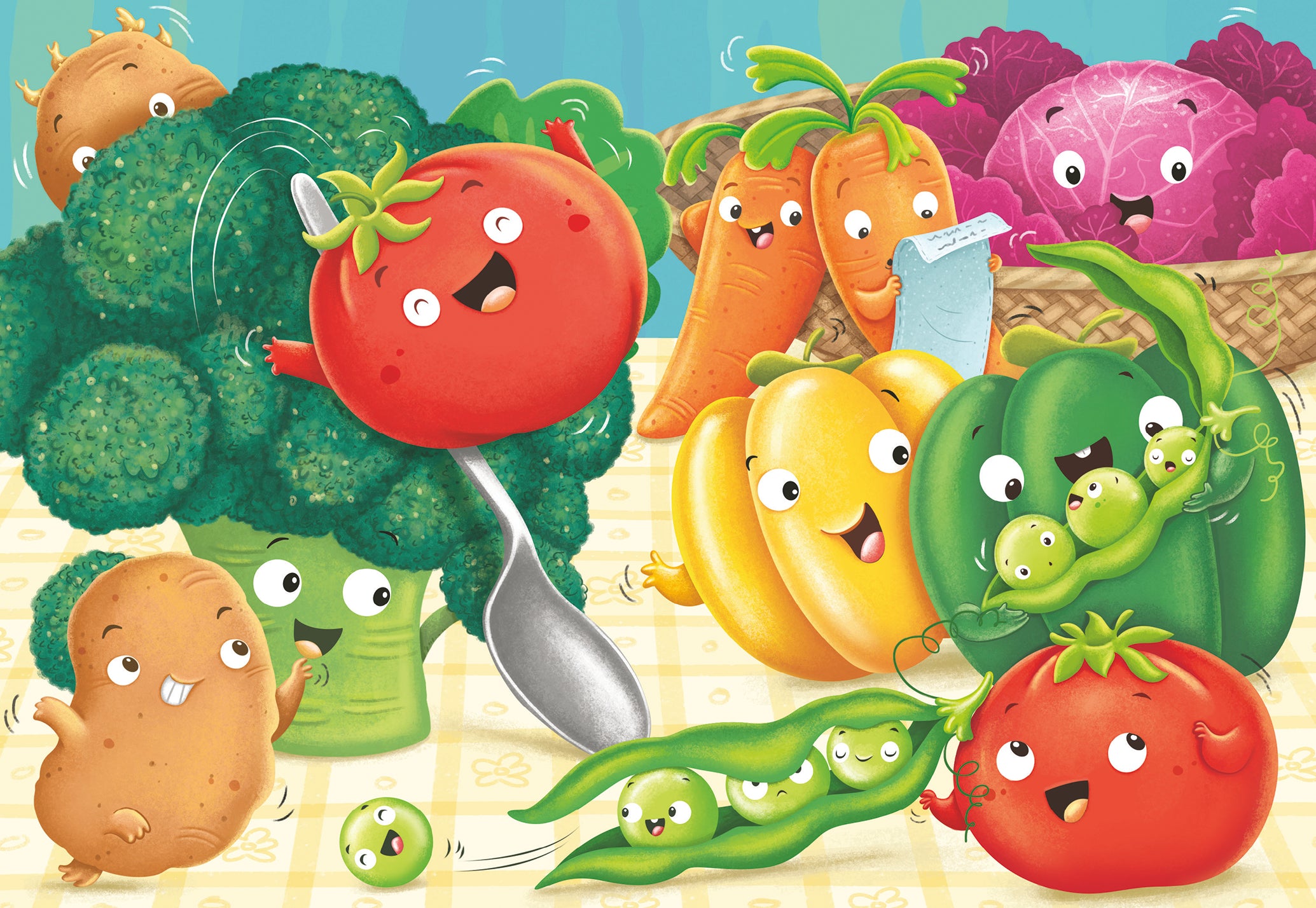 Ravensburger Puzzle 2X24Ud Frutas Y Verduras Frescas