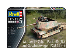 Revell Maqueta De Plástico Marder I Sobre Base Fcm 36 1:35