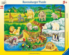 Ravensburger Puzzle Marco 14 Piezas El Zoológico