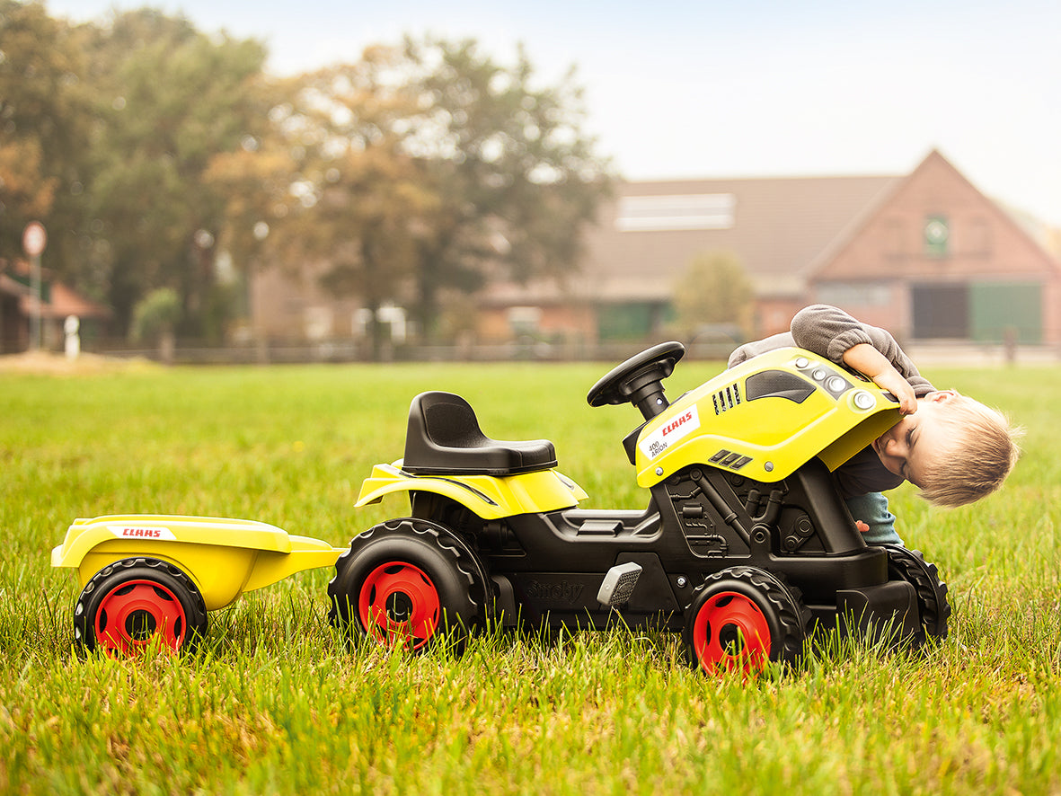 Tractor+Remolque Smoby Claas Farmer Xl