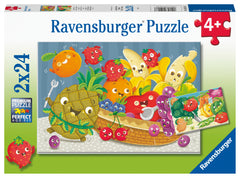 Ravensburger Puzzle 2X24Ud Frutas Y Verduras Frescas