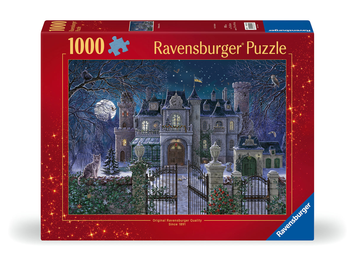 Ravensburger Puzzle 1000 Piezas Villa Navideña\N