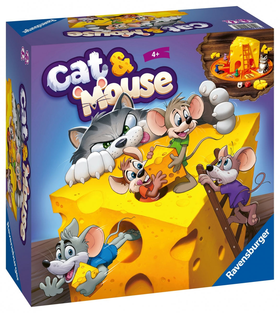 Juego De Mesa Ravensburger El Gato Y El Ratón