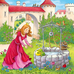 Ravensburger Puzzle 3X49 Pc Rapunzel, Caperucita Roja Y El Rey Rana