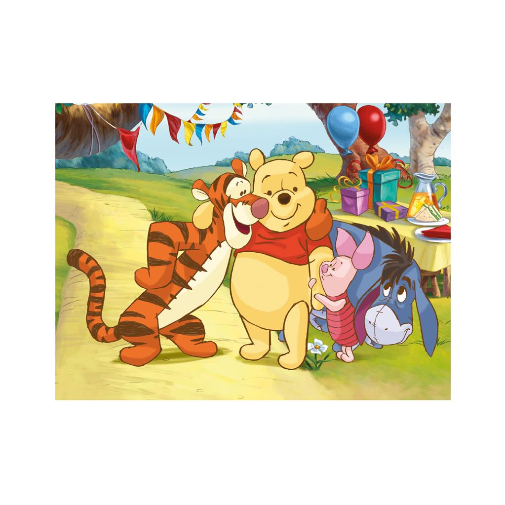 Puzzle Dino Cube 12 Piezas Winnie The Pooh Y Sus Amigos