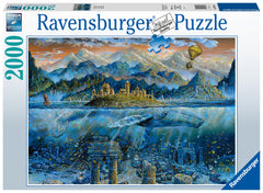 Ravensburger Puzzle 2000 Pc Ballena De La Sabiduría