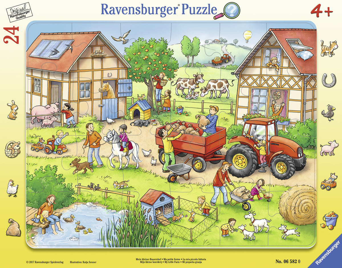 Ravensburger Puzzle Marco 24 Piezas Mi Pequeña Granja