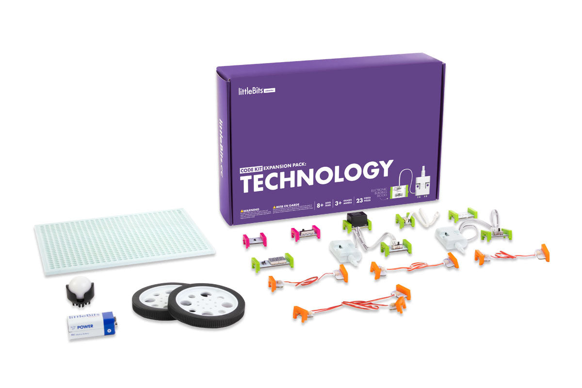 Paquete De Expansión Littlebits Code Kit: Tecnología