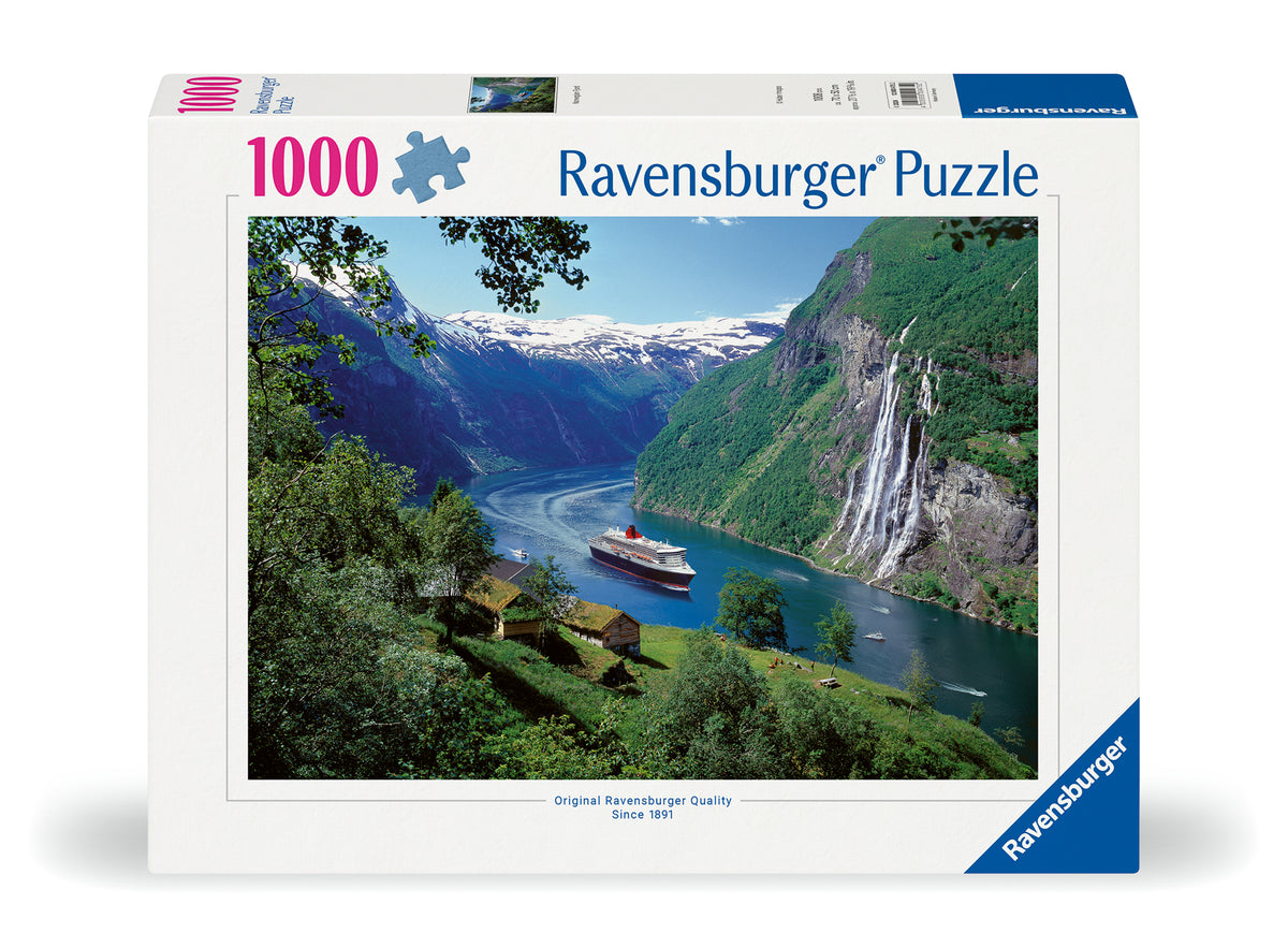 Ravensburger Puzzle 1000 Pc Fiordos Noruegos