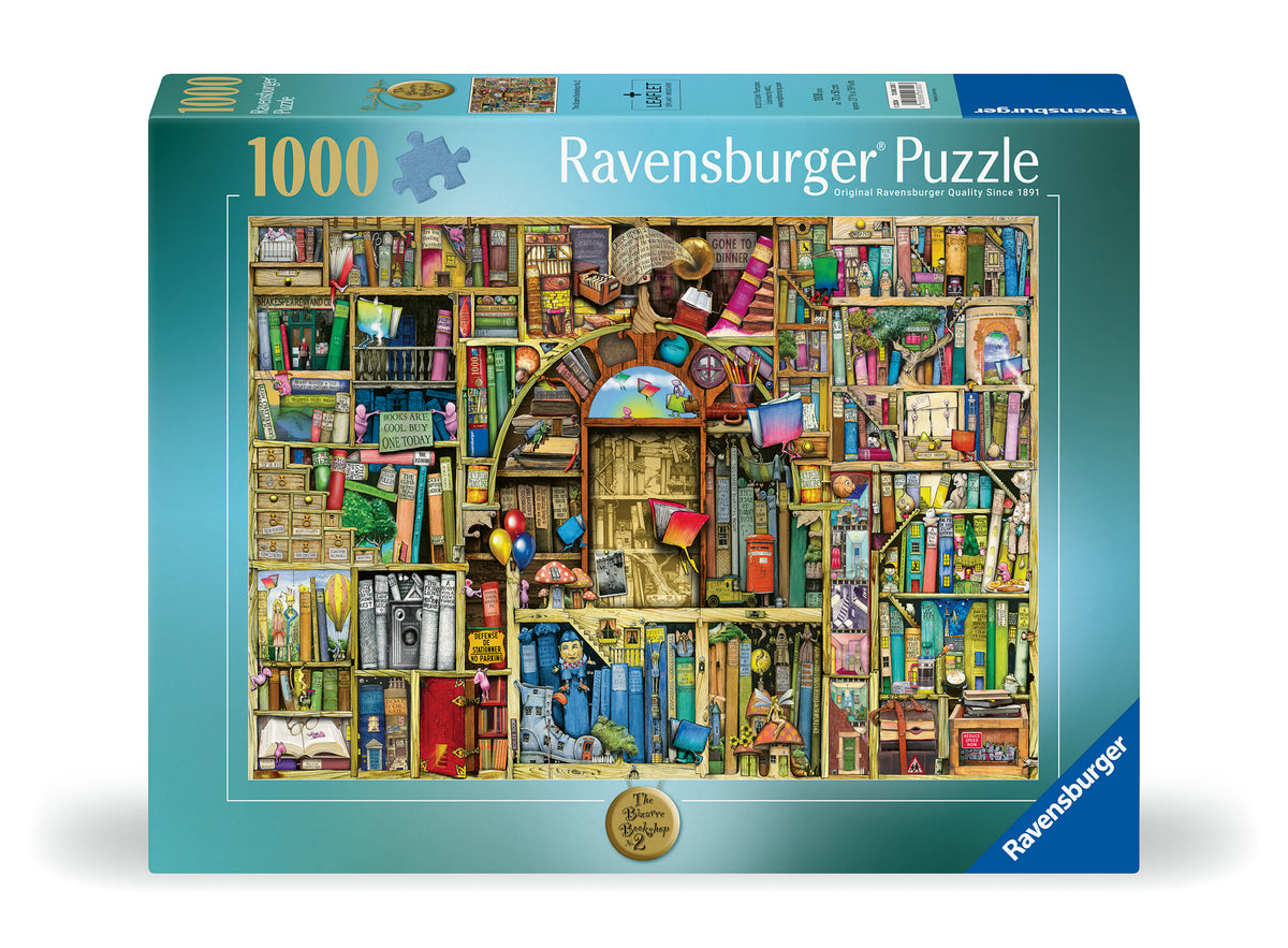 Ravensburger Puzzle 1000 Pc Librería Extraña 2