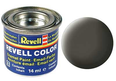 Revell Email Paint Gris Verdoso Sólido Mate