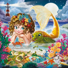 Ravensburger Puzzle 3X49 Pc Sirenas Encantadoras