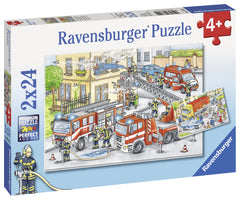 Ravensburger Puzzle 2X24 Pc Héroes En Acción