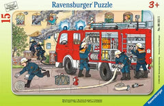 Ravensburger Puzzle Con Estructura De 15 Piezas Camión De Bomberos