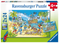 Ravensburger Puzzle 2X24 Pz Piratas