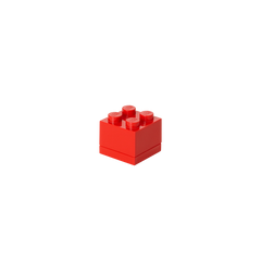 Almacenamiento De Ladrillos Lego Mini 4 Rojo