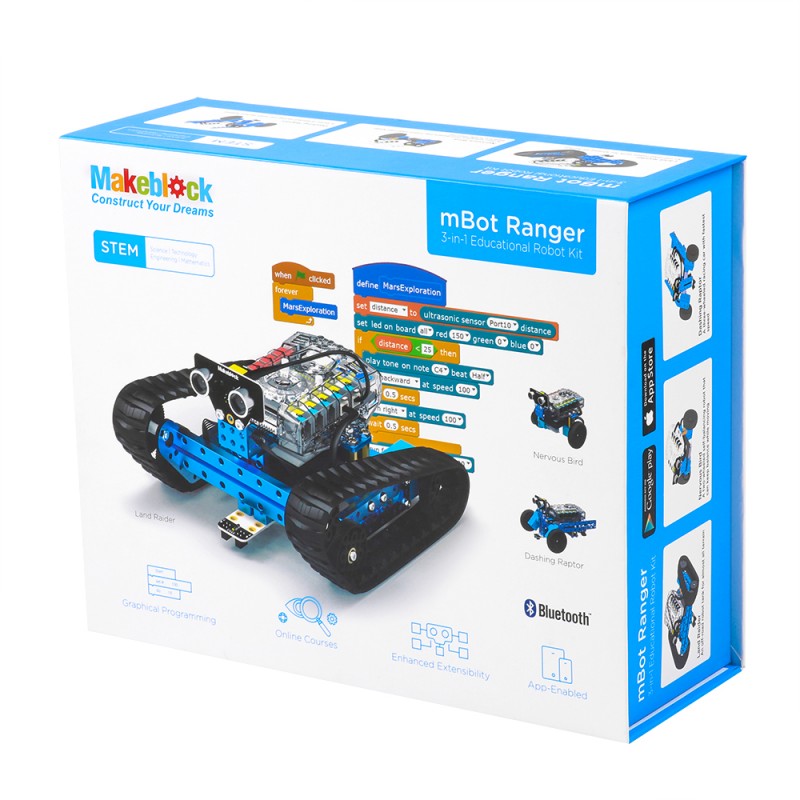 Kit De Robot Makeblock Mbot Ranger (Versión Bluetooth)