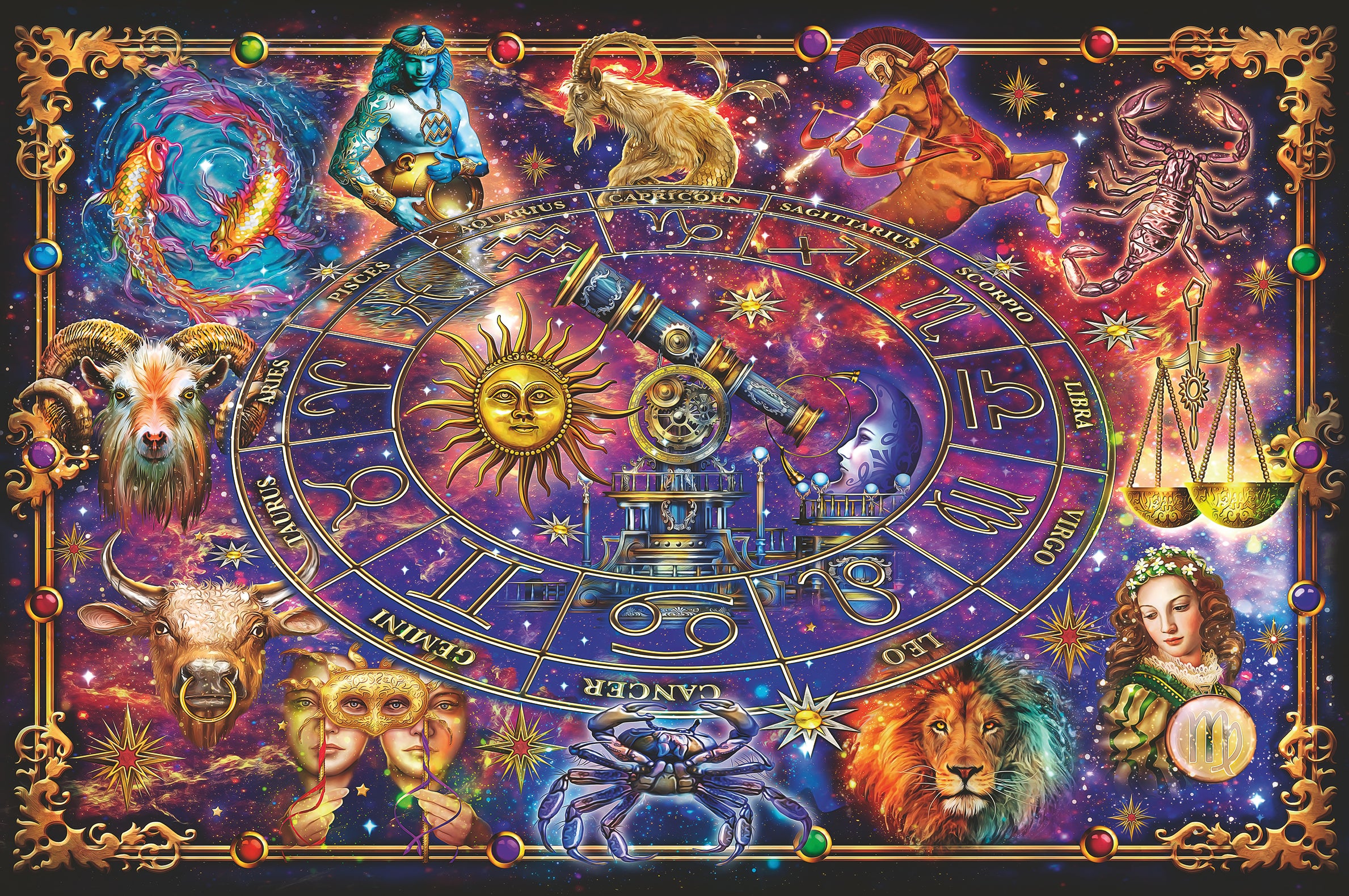 Ravensburger Puzzle 3000 Piezas Signos Del Estelar\N