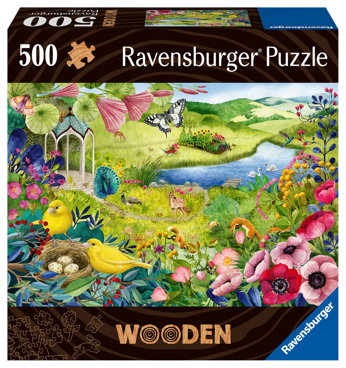 Ravensburger Puzzle De Madera 500 Piezas Naturaleza Maravillosa