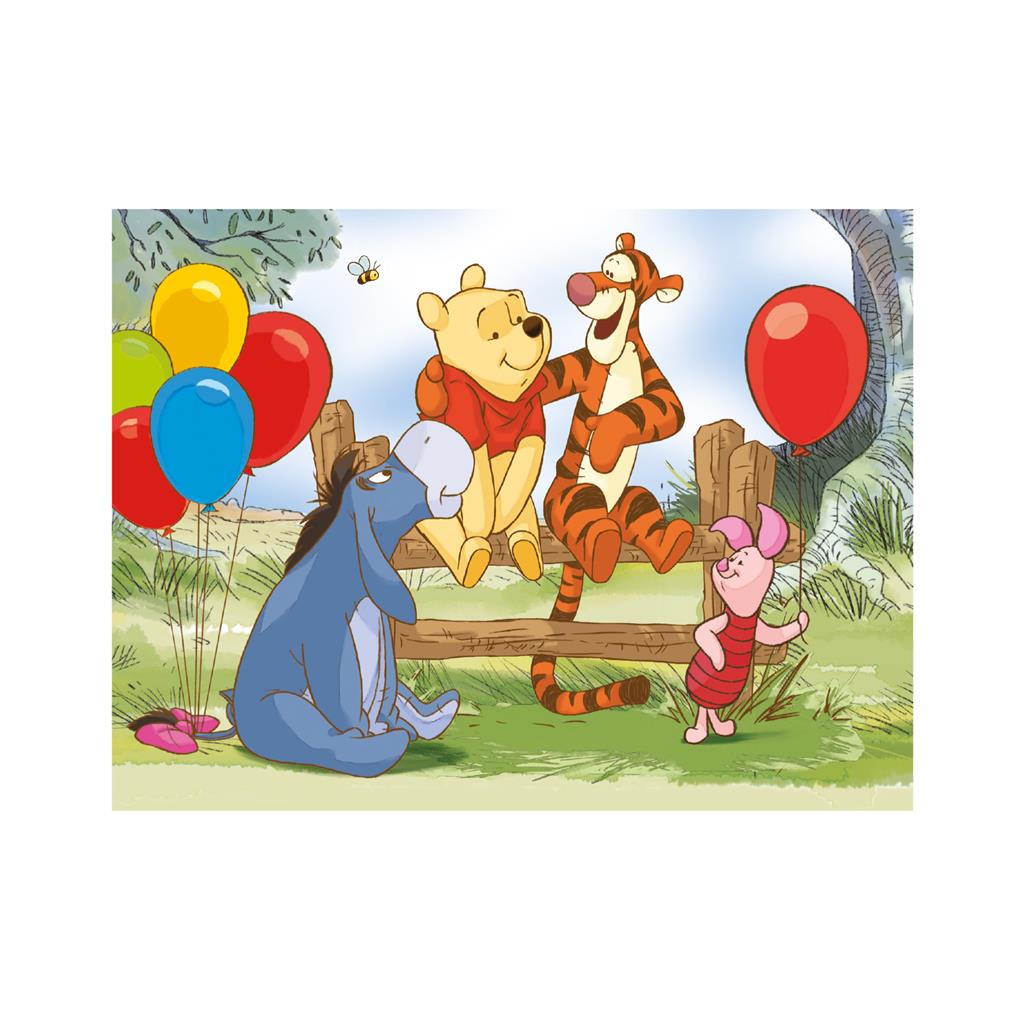 Puzzle Dino Cube 12 Piezas Winnie The Pooh Y Sus Amigos