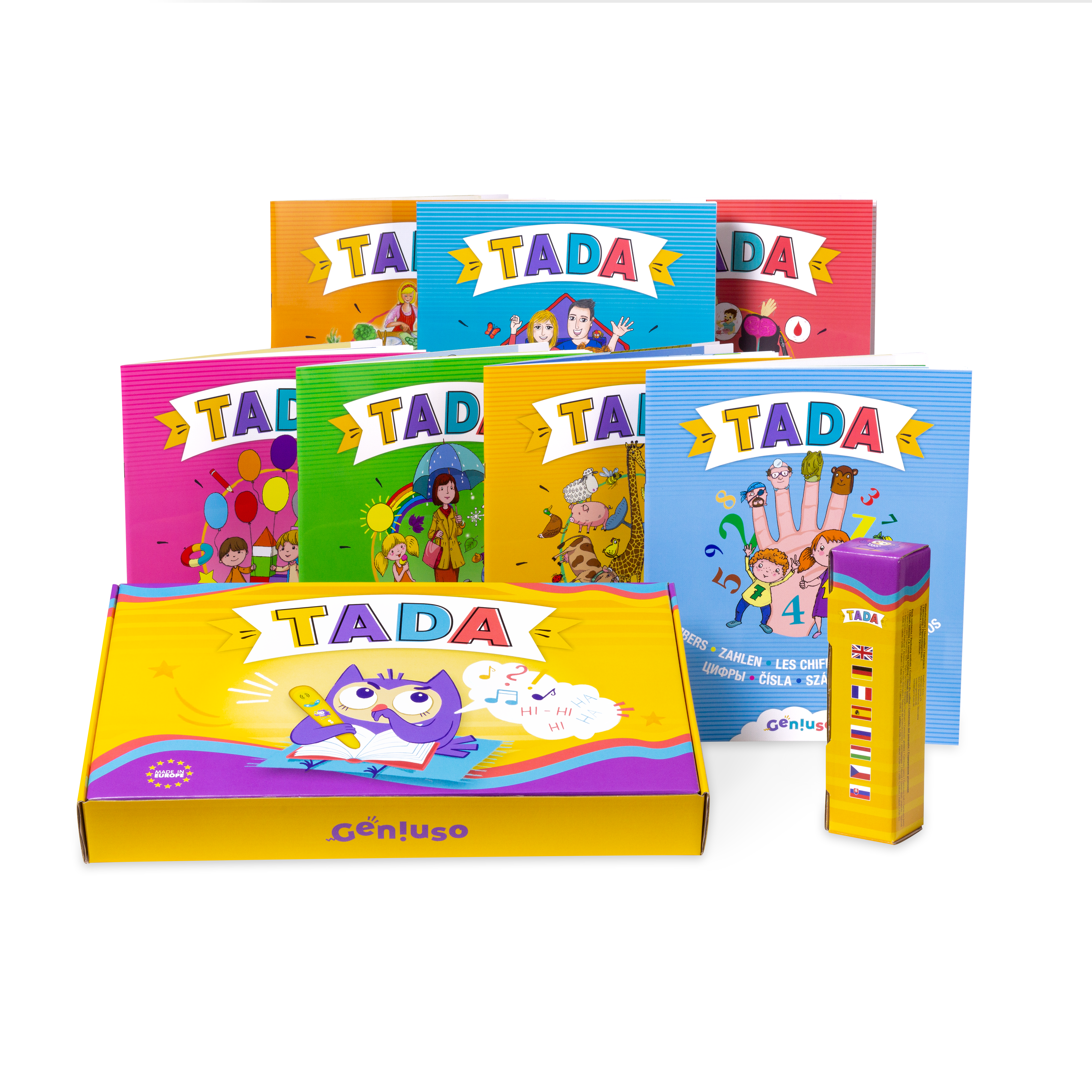 Juego De 7 Libros Parlantes De Tada