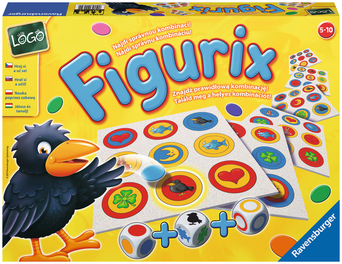 Juego De Mesa Ravensburger Figurix: ¿Quién Será El Primero En Reaccionar?