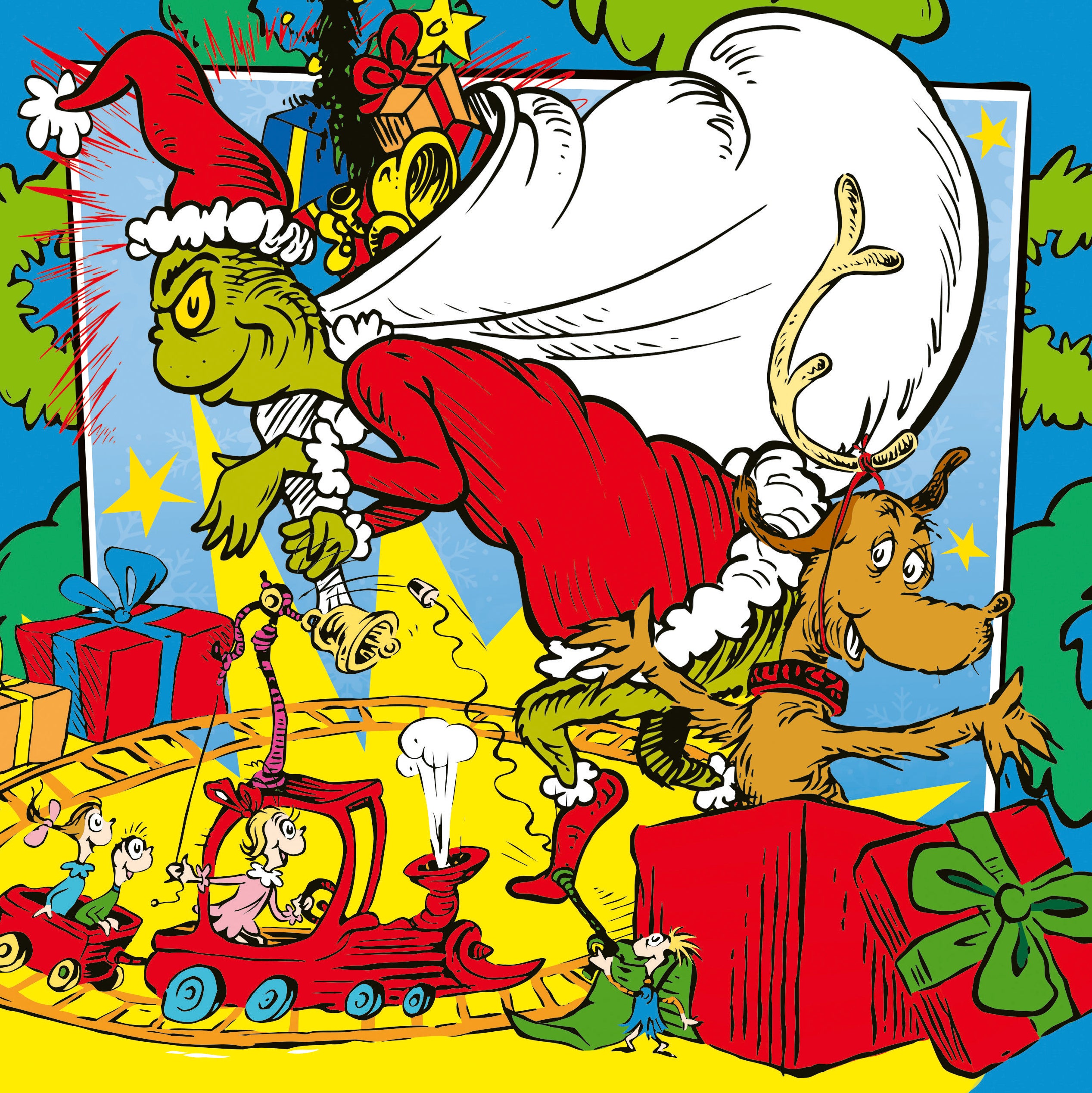 Ravensburger Puzzle 3X49 Ud El Grinch