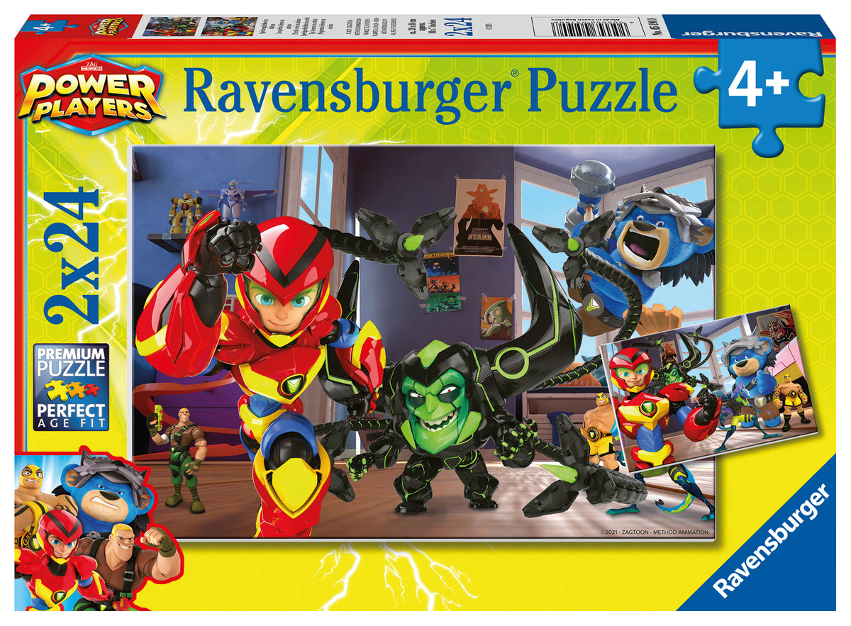 Ravensburger Puzzle 2X24 Pc Power Players