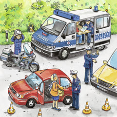 Ravensburger Puzzle 3X49 Pc Acción Policial